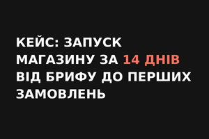Запуск інтернет-магазину за 14 днів: розбір по днях фото